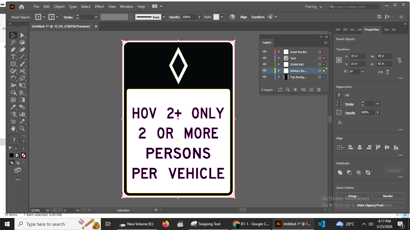 Preferential Signs R3-10 Preferential Only Lane Ahead Sign MUTCD Vector | EPS, SVG, PDF